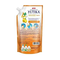 Yutika Naturals Hand Wash Complete Protection 100% Natural Extract for Hand Hygiene Protect from Germs pH Balanced Formula Lemon 750ml (Pack of 2)-thumb2