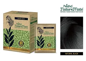 Nisha Nature Mate Henna Based Hair Color Powder Without Ammonia Natural Hair Color-thumb1