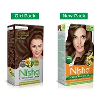 Nisha Cr?me Hair Color, 7.53 Chocolate Blonde Hair Colour For Women and Men (Pack of 1)-thumb1