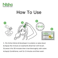 Nisha Cream Hair Color Rich Bright Long Lasting Hair Colouring For Ultra Soft Deep Shine 100% Grey Coverage Conditioning With Natural Herbs Burgundy (Pack of 6)-thumb4