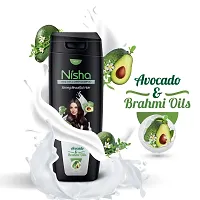 Nisha Avocado & Brahmi Shampoo For Strong Hair, 180 ML - Pack Of 2-thumb2