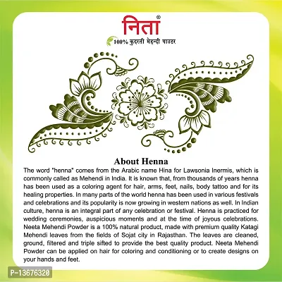 Neeta Natural Henna Powder-thumb2