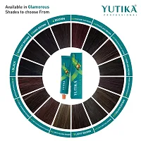 Yutika Professional Creme Hair Color 100gm Burgundy Red Brown 4.26-thumb3