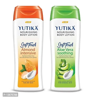 Yutika Soft Touch Nourishing Body Lotion for Long Lasting Moisture and Soothing Skin for Women and Men-thumb0