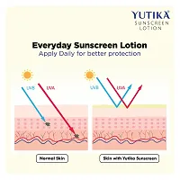 Yutika Sunscreen Lotion SPF 30 PA+++ with UVA  UVB Protection, Sunscreen for Women and Men, Sun Sun Cream for All Skin Types-thumb4