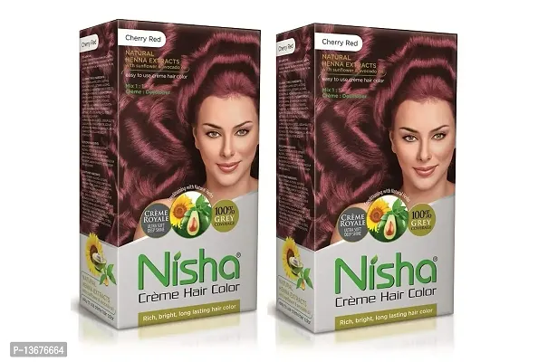 Nisha Cr?me Permanent Hair Color for Women And Men