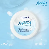 Yutika Naturals Soft Touch Light Moisturizer Cream, White-thumb1