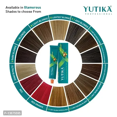 Yutika Professional Creme Hair Color 100gm Extra Burgundy Brown 4.20-thumb3