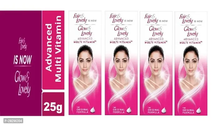 new glow and lovely multi vitamin face cream 25g pack of 4