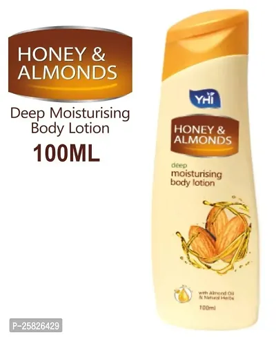 YHI ALMONDS WITH HONEY DEEP MOISTURISING BODY LOTION 100ml-thumb0