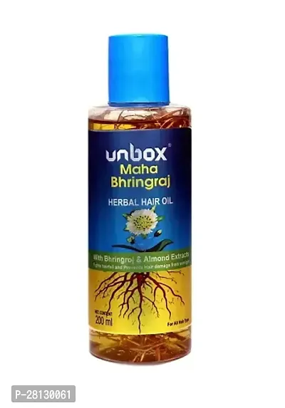 Unbox Bhringraaj Harbal Hair Oil For Women