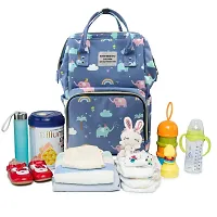 Baby Diaper Bag Maternity Backpack Kids Baby Diaper bag Backpack For New Born Baby Mother/Mom Stylish Polyester For Casual Travel Outing  Traveling-thumb3