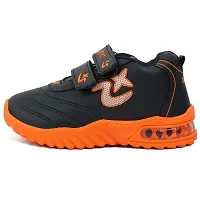 Prattle Foot Kids LED Casual Shoe/Kids Unisex Sneaker/Walking Shoe for Baby Boys and Girls / (T101)-NW-PFT101(2)-Orange_18-24MNTH-thumb1