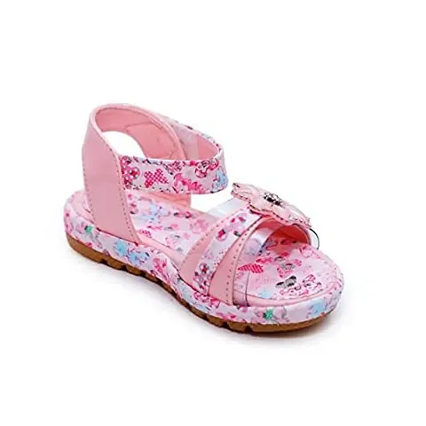 Prattle Foot Summer Sandals Open-Toe Casual Cute Dress Sandals for Girl Kids