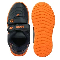 Prattle Foot Kids LED Casual Shoe/Kids Unisex Sneaker/Walking Shoe for Baby Boys and Girls / (T101)-NW-PFT101(2)-Orange_18-24MNTH-thumb4