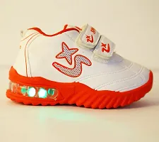 Prattle Foot Casual Shoe/LED Shoe for Baby Boys and Girls/Toddler Shoes / (T101)- NW-PFT101(3)-Red_18-24MNTH-thumb2