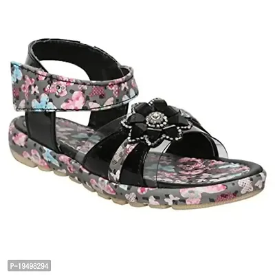 Dress Sandals Open Toe Ankle Strap Strappy Women's Floral Printed Open Toe  Ankle Strap Chunky Heel Sandals for Women - Walmart.com