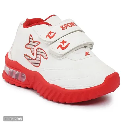 Prattle Foot Casual Shoe/LED Shoe for Baby Boys and Girls/Toddler Shoes / (T101)- NW-PFT101(3)-Red_18-24MNTH