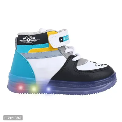 Prattle Foot Kids LED Light Up Shoes (GLOW T101-CGREEN)-thumb5