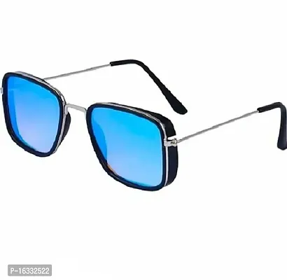 Buy Men Sunglasses, Metal Frame, U V Protected Rectangular