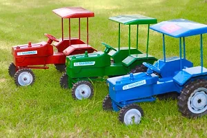 Cute Tractor With Trolley Toy For Kids-thumb1