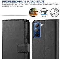 Classy Flip Cover for Tecno Pop 5 Pro Black-thumb1