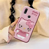 Ascensify Stylish Back Cover for Redmi Note 7 Cute Hello Kitty Soft Case with Kitty Face Holder  for Redmi Note 7-thumb4