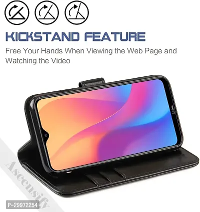 Classy Flip Cover for REDMI 8A Black Dual Protection-thumb5