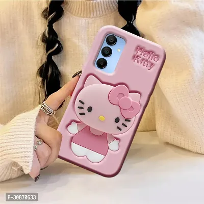 Ascensify Stylish Back Cover for Samsung Galaxy A15 5G Cute Hello Kitty Soft Case with Kitty Face Holder  for Samsung Galaxy A15 5G-thumb5