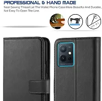 Classy Flip Cover for Vivo T1 5G Black-thumb1