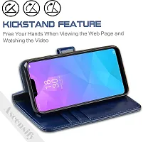 Classy Flip Cover for Realme 2 Blue Dual Protection-thumb4