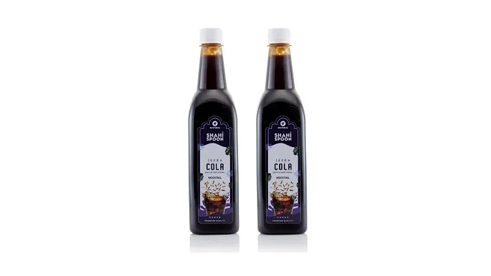 Jeera Cola Mocktail  Syrup  Sharbat -BUY 1 GET 1 FREE, Pack Of 2, 735 ml Each