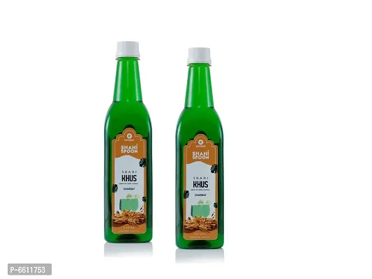 Shahi Khus Mocktail  Syrup  Sharbat -BUY 1 GET 1 FREE, Pack Of 2, 735 ml Each-thumb0