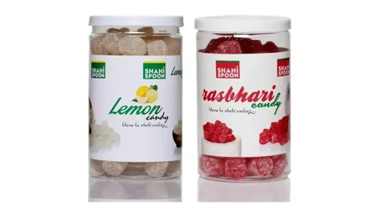 Shahi Spoon Lemon  Rasbhari Candy, 270gm (135gm*2)