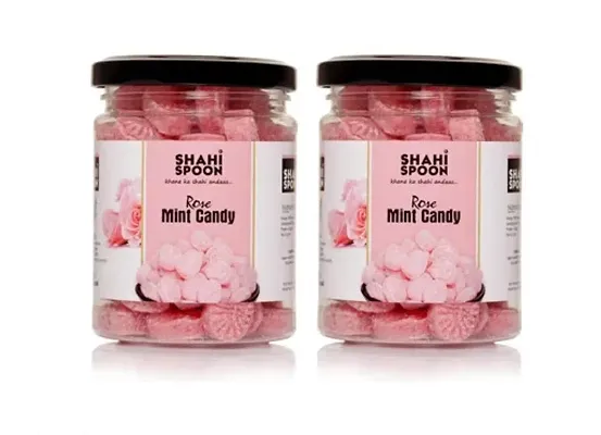 Shahi Spoon Pack Of 2 Rose Mint Candy, 200gm each
