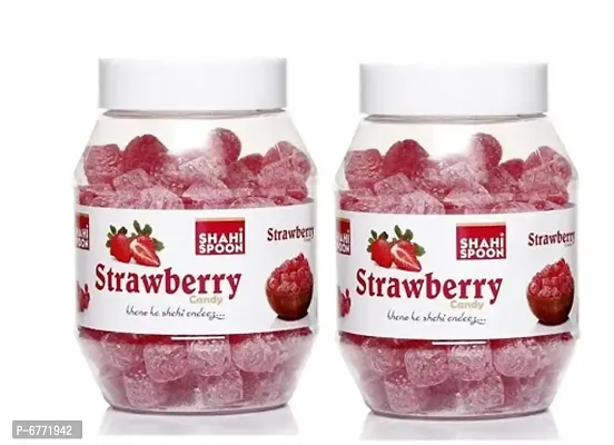 Shahi Spoon Pack Of 2 Strawberry Candy, 200gm each-thumb0