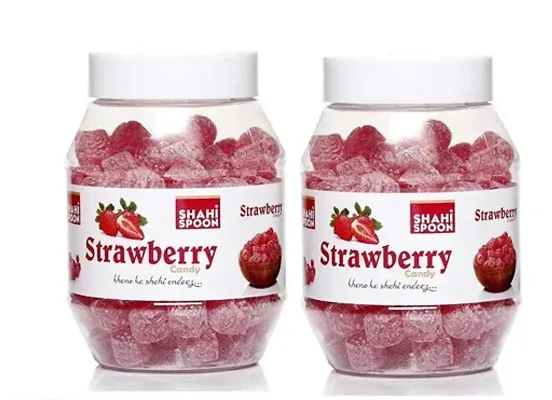 Shahi Spoon Pack Of 2 Strawberry Candy, 200gm each