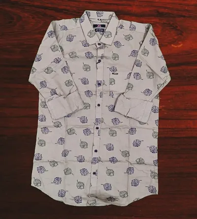 Premium Full Sleeve Leaves Shirt