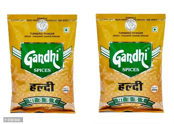 Gandhi Spices Haldi Powder 400gm (200gm*2)-thumb0