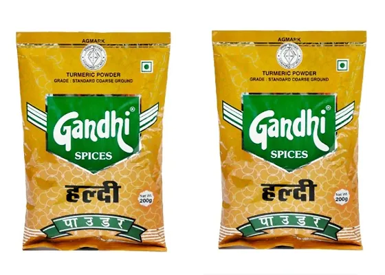Gandhi Spices Haldi Powder 400gm (200gm*2)