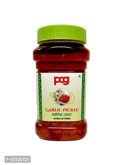 PCG Garlic Pickle l Lassun Kulli Achar, 200gm-thumb0