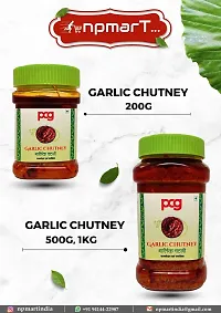 PCG Garlic Chutney l Lassun Chutney, 200gm-thumb1