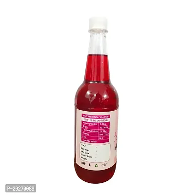 Love Mithaas Gulab l Rose Sharbat l Syrup l Mocktail, Refreshing  Cool Drink, 750ml-thumb4