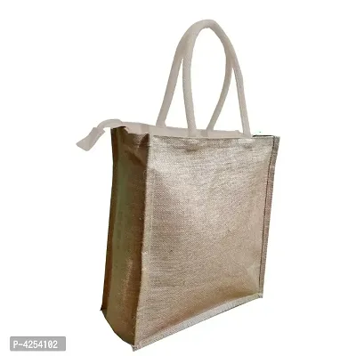 Eco-friendly jute Lunch bags with Zipper