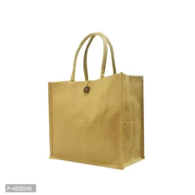 Eco-friendly jute bags with padded handles-thumb0