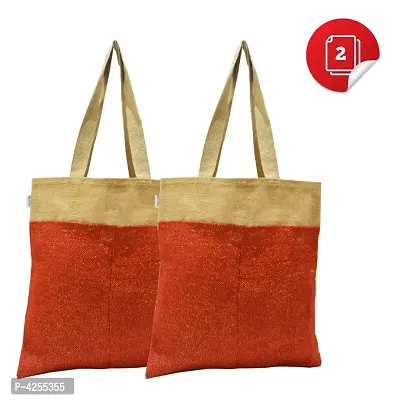 Eco friendly jute grocery bags (Pack of 2)