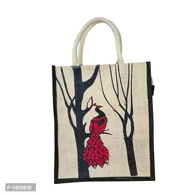 Eco-friendly jute shopping bags (Pack of 2)-thumb3