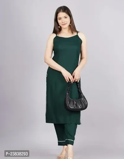 Stylish Women Rayon Kurta-thumb0