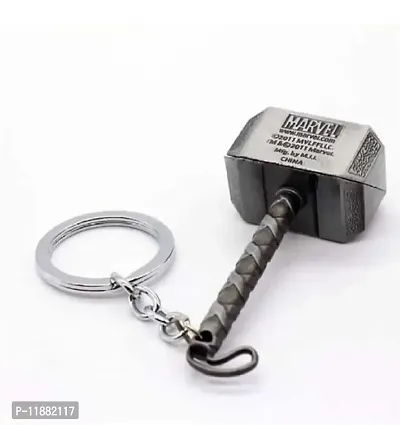 UNIQUE MART Combo Thor Infinity War Hammer Thor Axe hammer Keychain Marvel Keychain-thumb3