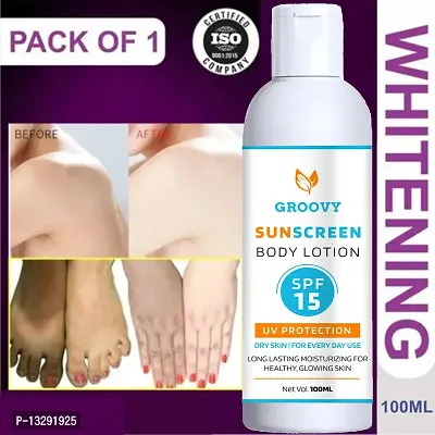 Mineral Based Sunscreen Body Lotion- 100 ml with Titanium Dioxide-thumb0